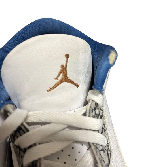 Little Kid's Jordan 3 Retro White/Midnight Navy (DM0966 140) - 12C - Picture 4 of 8